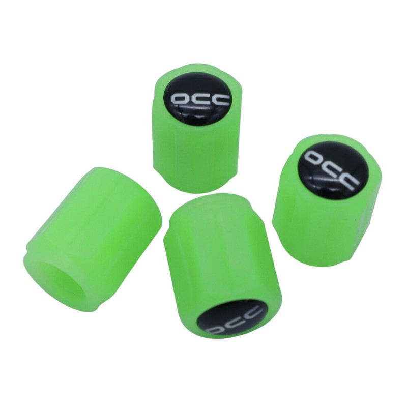 Set of Plugs and Sockets OCC Motorsport OCCLEV002 4 Units Fluorescent Green