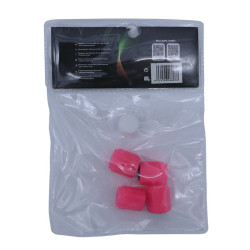 Set of Plugs and Sockets OCC Motorsport OCCLEV003 4 Units Fluorescent Pink