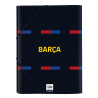 Folder F.C. Barcelona Maroon Navy Blue A4 (26 x 33.5 x 4 cm)