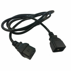 C20/C19 Power Cord Salicru 663BA000002 Black 1,8 m 3600 W