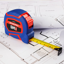 Tape Measure Workpro Nylon 5 m x 19 mm