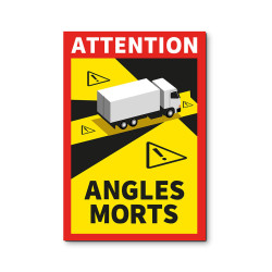 Adhesives EDM Angles Morts Lorry 3 Units 17 x 25 cm