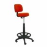 Ergonomic Stool P&C LB305RN With wheels Orange Dark Orange 117 cm