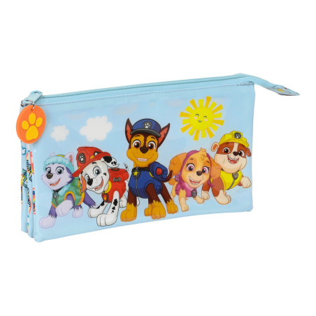 School Case The Paw Patrol Sunshine Blue (22 x 12 x 3 cm)