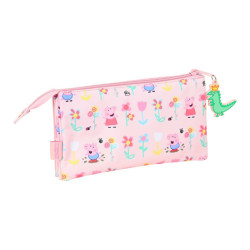 School Case Peppa Pig Having fun Pink 22 x 12 x 3 cm