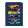 Organiser Folder Hot Wheels Speed club Orange Navy Blue A4