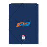 Organiser Folder Hot Wheels Speed club Orange Navy Blue A4