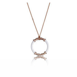 Ladies'Pendant Time Force TS5136CR (45 cm)