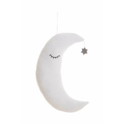 Cushion Moon White 38 x 30 cm