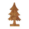 Christmas Tree 5 x 31 x 15,5 cm Golden Wood