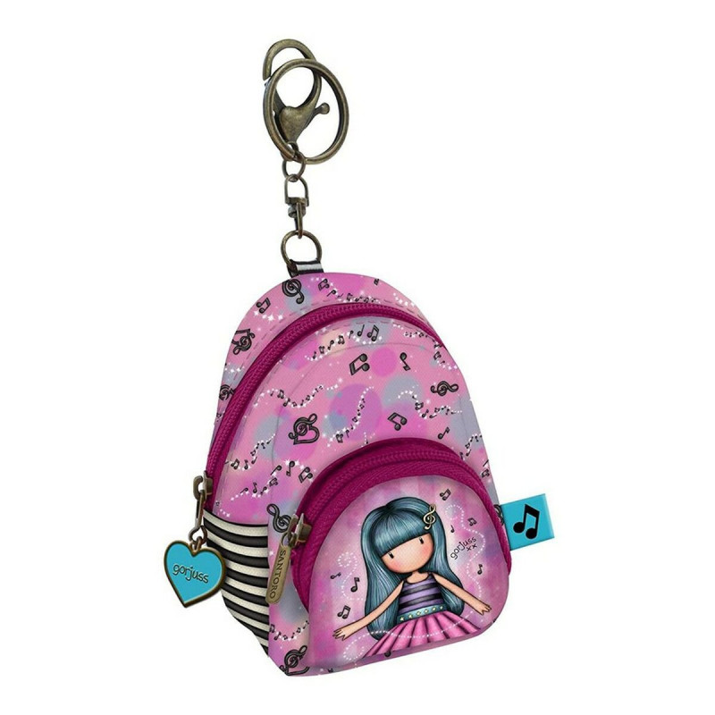 Purse Keyring Dancing Among the Stars Gorjuss Pink