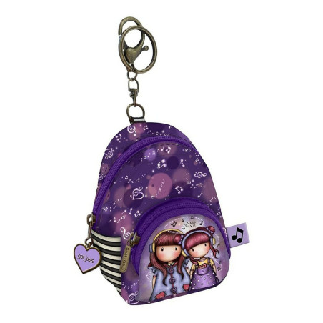 Purse Keyring The Duet Gorjuss Purple