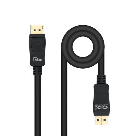 DisplayPort Cable NANOCABLE HDR 8K Ultra HD Black