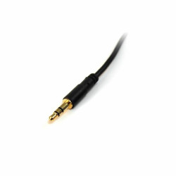 Audio Jack Cable (3.5mm) Startech MU3MMS Black