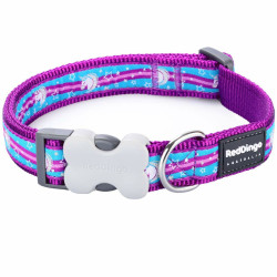 Dog collar Red Dingo Unicorn 24-37 cm