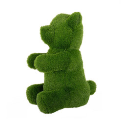 Decorative Figure Decorative Figure polypropylene Astro-turf Bear 30 x 35 x 50 cm