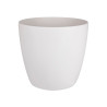 Plant pot Elho White polypropylene Plastic Circular