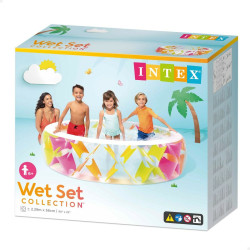 Inflatable pool Intex 840 L 229 x 56 x 229 cm (2 Units)