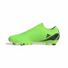 Adult's Football Boots Adidas X Speedportal 3 Laceless Lime green Unisex