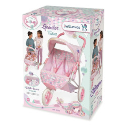 Doll Stroller Decuevas Fantasy Double 75 x 48 x 70 cm