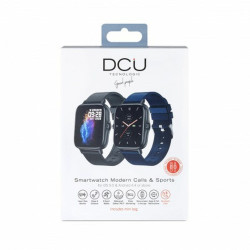 Smartwatch DCU MODERN CALLS & SPORT 1,7" Navy Blue 28 mm 1" Blue Black Black/White