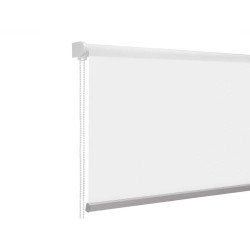 Roller blinds 180 x 180 cm White Cloth Plastic (6 Units)