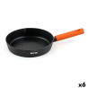 Pan Quttin Gastro Black Orange 47 x 29,5 x 5,8 cm (6 Units)