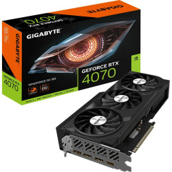 Graphics card Gigabyte GV-N4070WF3OC-12GD GEFORCE RTX 4070 12 GB GDDR6X