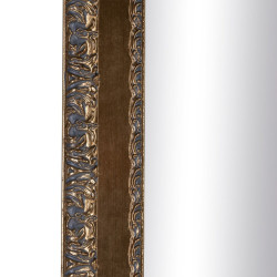 Wall mirror 72,5 x 3 x 93 cm Golden DMF