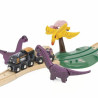 Train with Circuit Brio Aventure Dinosaure