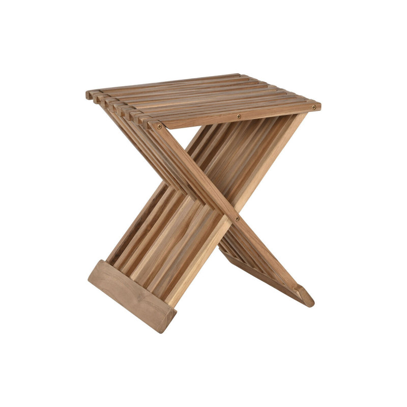 Side table Home ESPRIT Natural Teak 40 x 35 x 45 cm