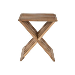 Side table Home ESPRIT Natural Teak 40 x 35 x 45 cm