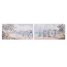 Painting Home ESPRIT Beach Mediterranean 120 x 3 x 60 cm (2 Units)