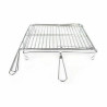 Grill Algon Chromed Rotating Silver 45 x 50 x 9 cm (4 Units)