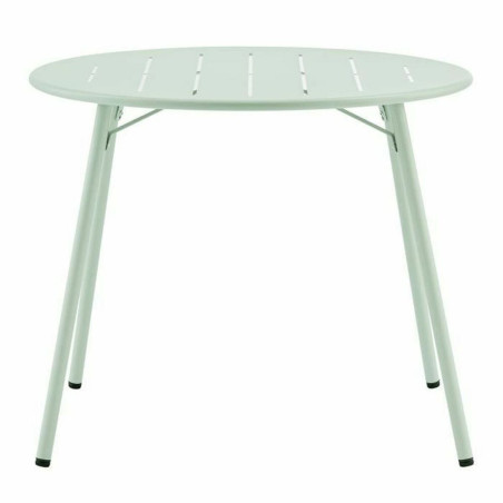 Table Green Steel 90 x 73 cm