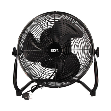 Floor Fan EDM industrial Ø 45 x 55 cm Black 70 W