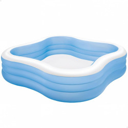 Inflatable pool Intex Blue 1250 L 229 x 56 x 229 cm (2 Units)