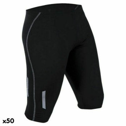 Unisex Short Sports Leggings 144913 Black (50 Units)