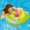 Baby float Intex Yellow Green Ø 76 cm (12 Units)