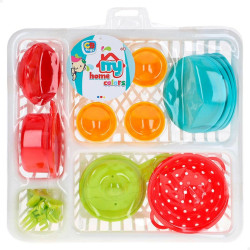 Children’s Dinner Set Colorbaby Toy Drainer 26 Pieces (12 Units)