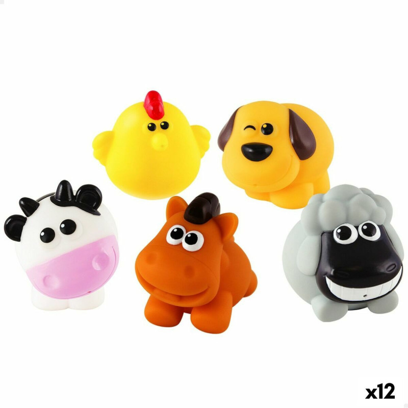 Set of Farm Animals Winfun 7 x 6,5 x 4 cm (12 Units)