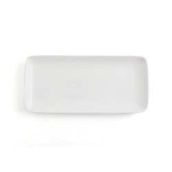 Serving Platter Ariane Vital Coupe Rectangular Ceramic White (36 x 16,5 cm) (6 Units)