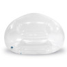 Inflatable Pool Chair Intex Beanless Transparent 137 x 74 x 127 cm (4 Units)