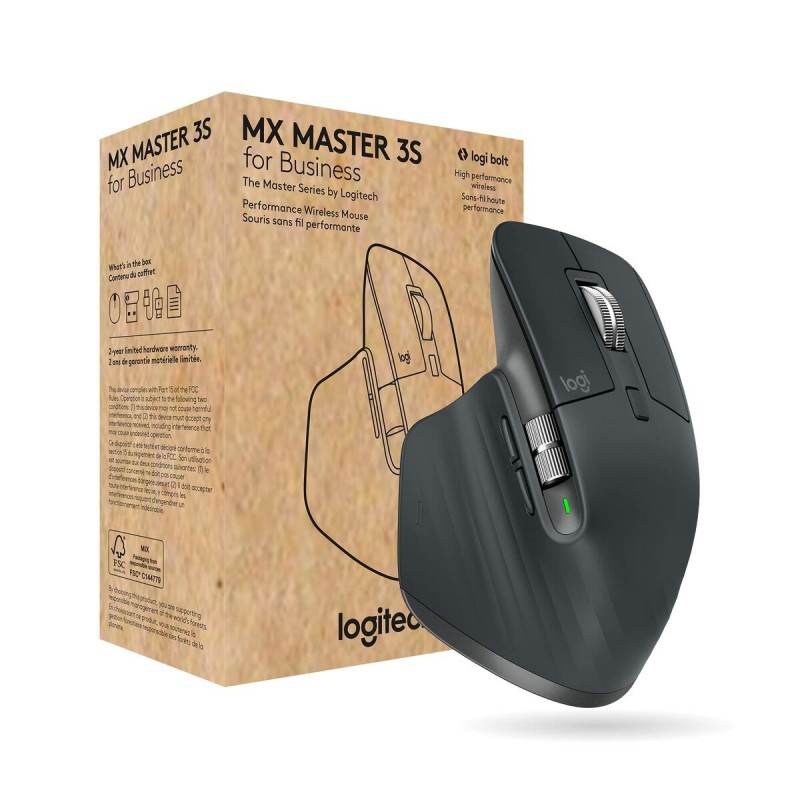 Optical Wireless Mouse Logitech MX Master 3S Grey