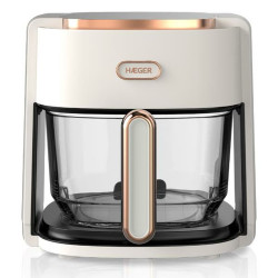 Air Fryer Haeger Air Glass White 1200 W