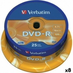 DVD-R Verbatim 4,7 GB 16x (8 Units)