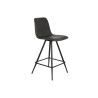 Stool DKD Home Decor Black Dark grey Metal 41 x 50 x 93 cm