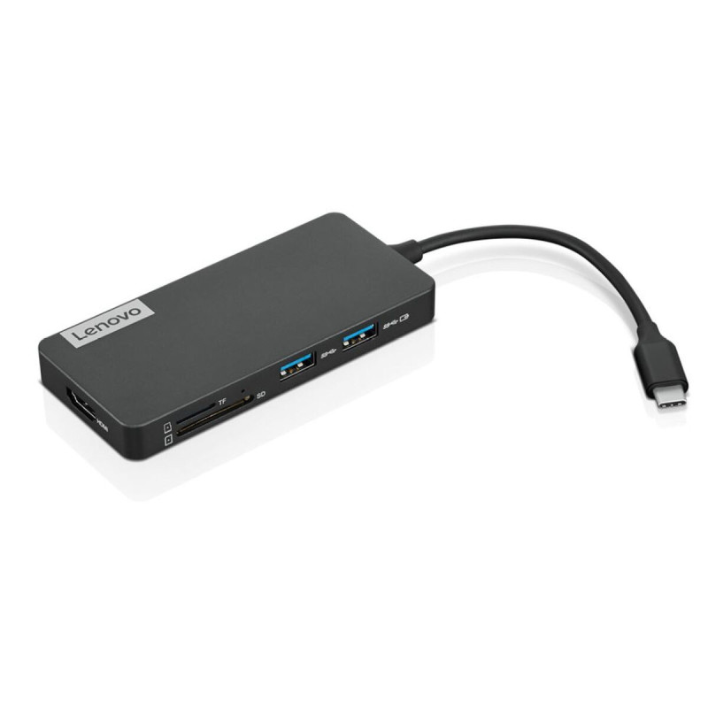 USB Hub Lenovo 4X90V55523 Black