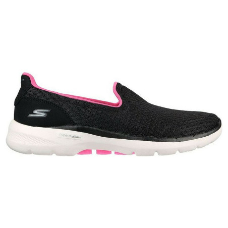 Sports Trainers for Women Skechers Go Walk 6 - Big Splash Black