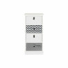 Chest of drawers DKD Home Decor Grey White Paolownia wood (36 x 25 x 79 cm)